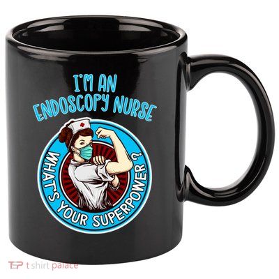 Endoscopy Nurse Funny Gift Nursing Gift 11oz C Handle Ceramic Mug