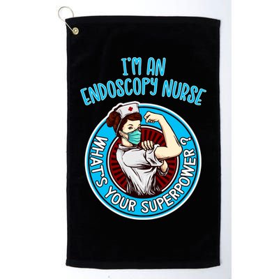 Endoscopy Nurse Funny Gift Nursing Gift Golf Towel