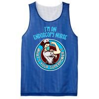 Endoscopy Nurse Funny Gift Nursing Gift Mesh Reversible Basketball Jersey Tank