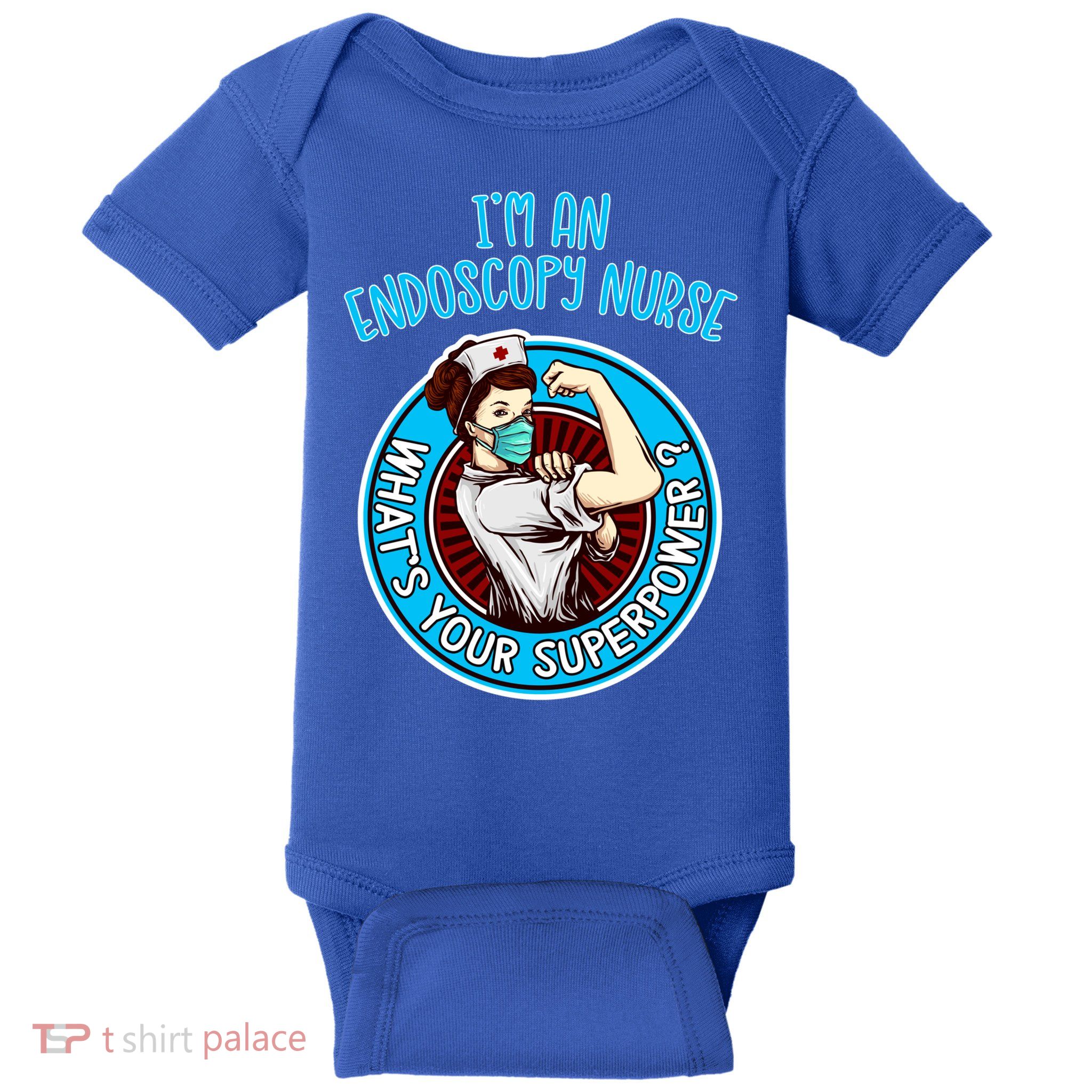 Endoscopy Nurse Funny Gift Nursing Gift Baby Bodysuit