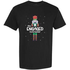 Engaged Nutcracker Family Matching Funny Gift Pajama Garment-Dyed Heavyweight T-Shirt