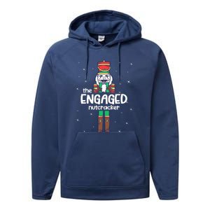 Engaged Nutcracker Family Matching Funny Gift Pajama Performance Fleece Hoodie