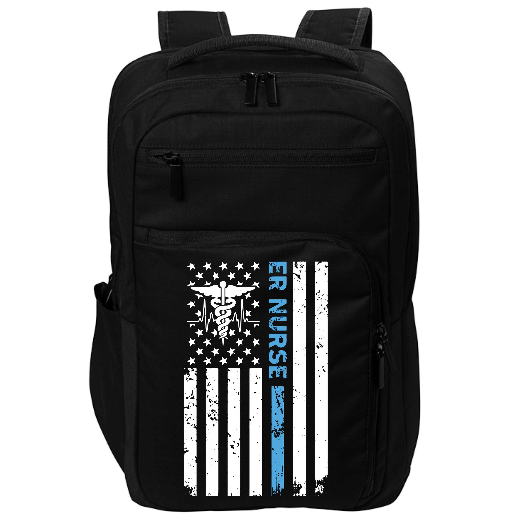 ER Nurse Funny Impact Tech Backpack