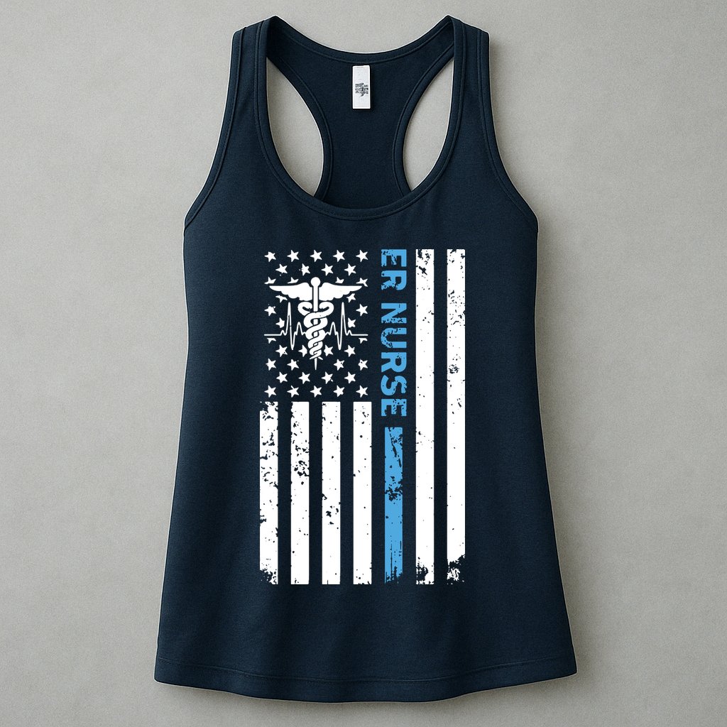 ER Nurse Funny Womens Tank Top