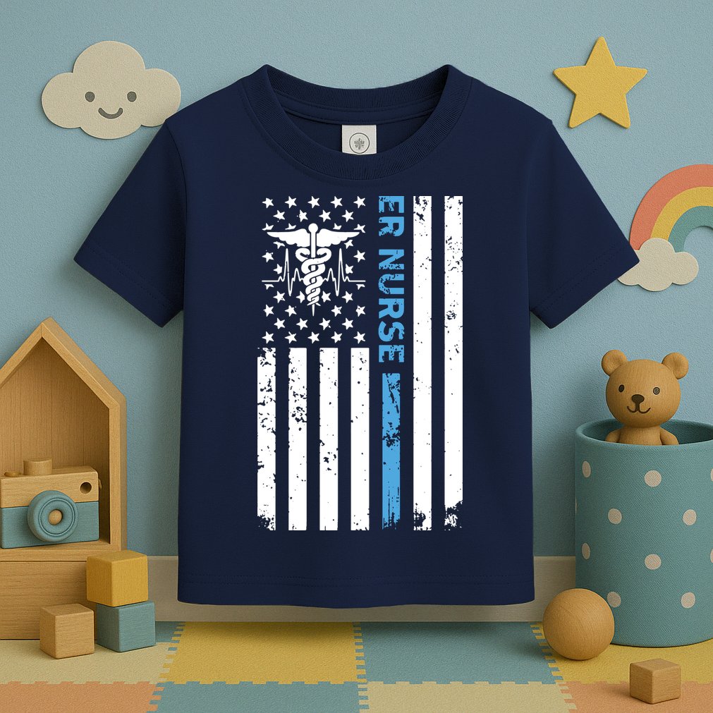 ER Nurse Funny Toddler T-Shirt
