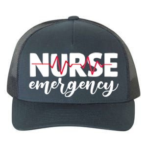 Emergency Nurse Funny Er Nursing School Gift Yupoong Adult 5-Panel Trucker Hat