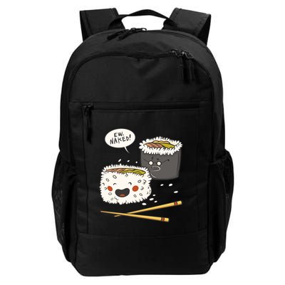 Ew Naked Funny Sushi Backpack