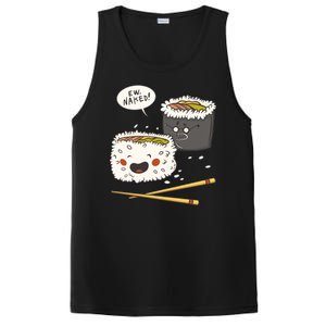 Ew Naked Funny Sushi PosiCharge Competitor Tank