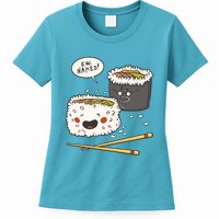Ew Naked Funny Sushi Womens T-Shirt