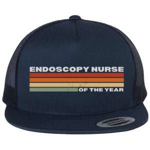 Endoscopy Nurse Funny Nursing Student Appreciation Quote Gift Flat Bill Trucker Hat