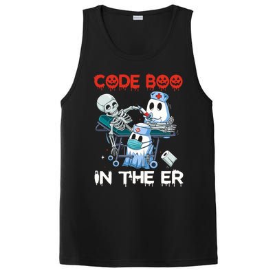 Er Nurse Funny Er Nurse Great Gift Halloween Code Boo In The Er Gift PosiCharge Competitor Tank