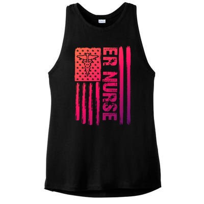 Er Nurse Gift Ladies PosiCharge Tri-Blend Wicking Tank