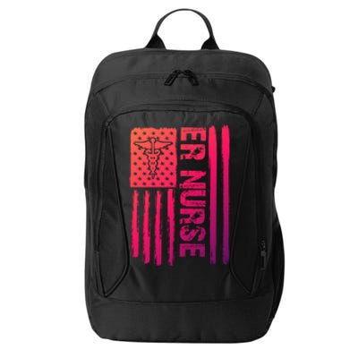 Er Nurse Gift City Backpack