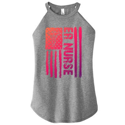 Er Nurse Gift Women’s Perfect Tri Rocker Tank