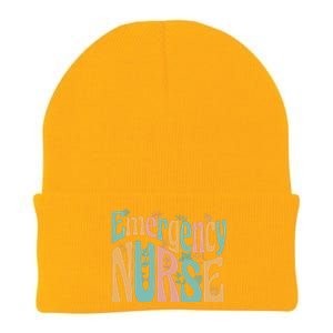 Emergency Nurse Groovy Knit Cap Winter Beanie