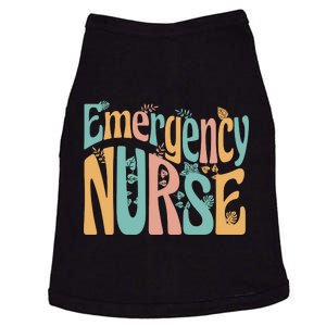 Emergency Nurse Groovy Doggie Tank