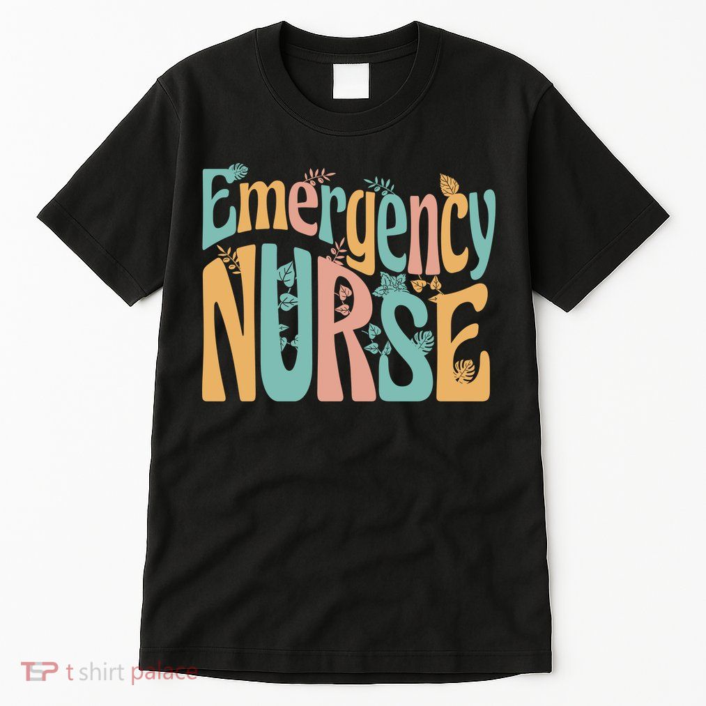 Emergency Nurse Groovy Tall T-Shirt