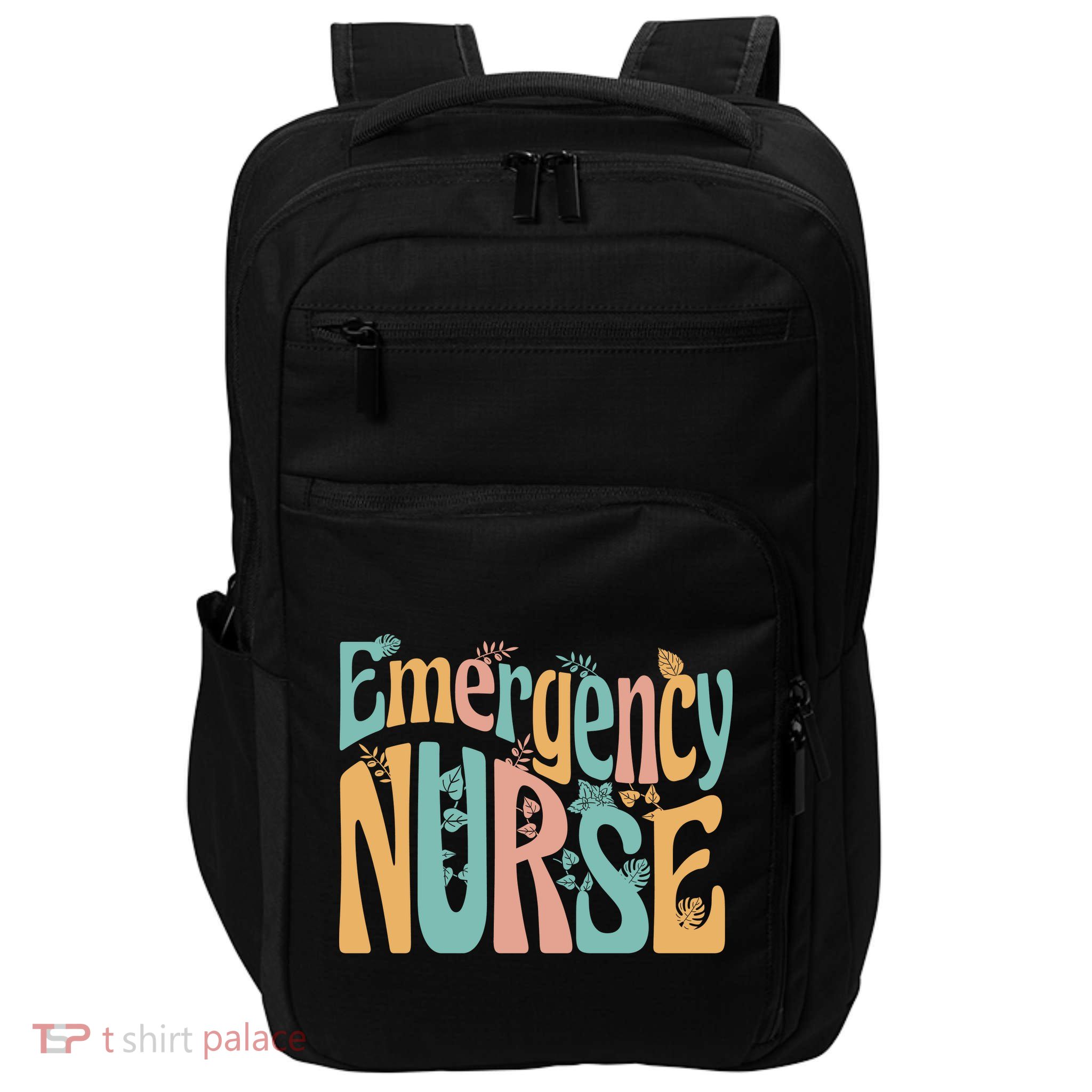 Emergency Nurse Groovy Impact Tech Backpack