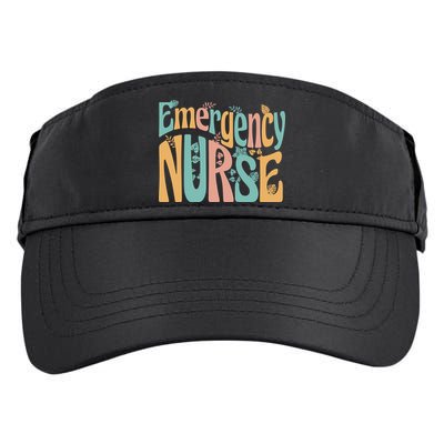 Emergency Nurse Groovy Adult Drive Performance Visor