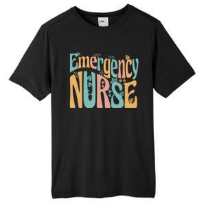 Emergency Nurse Groovy Tall Fusion ChromaSoft Performance T-Shirt