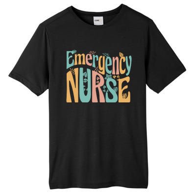 Emergency Nurse Groovy Tall Fusion ChromaSoft Performance T-Shirt