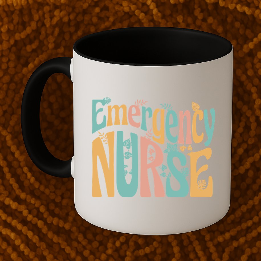 Emergency Nurse Groovy Mug