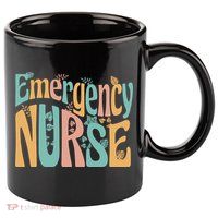 Emergency Nurse Groovy 11oz C Handle Ceramic Mug