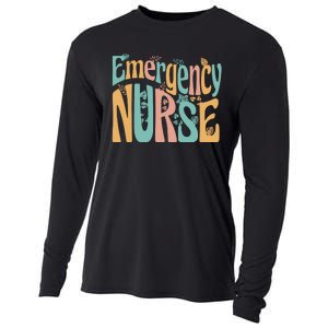 Emergency Nurse Groovy Cooling Performance Long Sleeve Crew