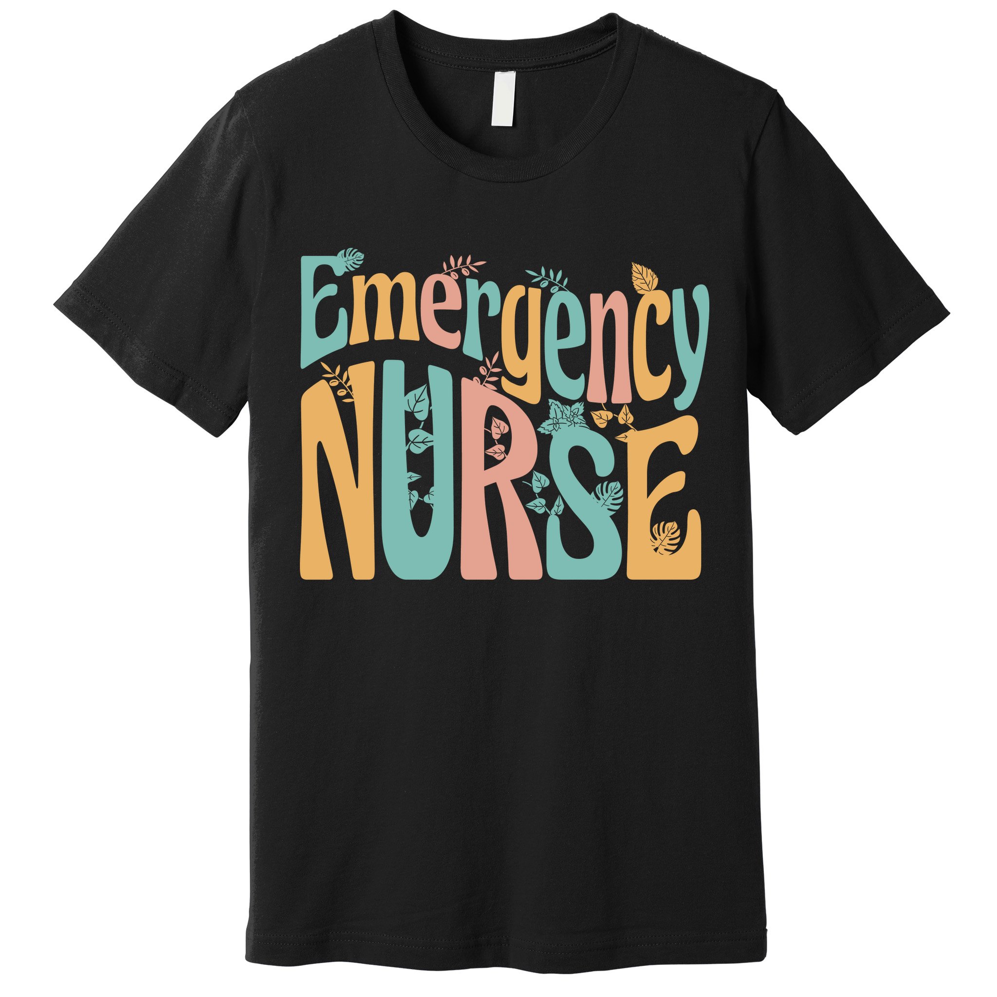 Emergency Nurse Groovy Premium T-Shirt