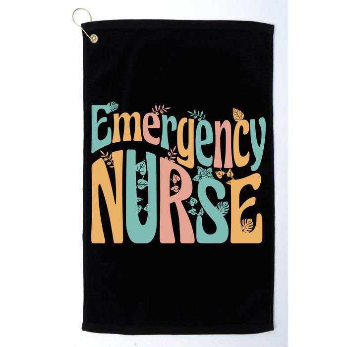 Emergency Nurse Groovy Golf Towel