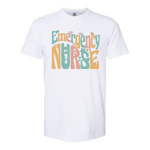 Emergency Nurse Groovy Softstyle CVC T-Shirt