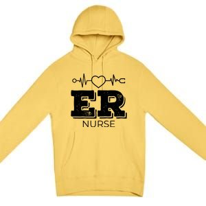 Er Nurse Gift Emergency Room Nurse Gift Premium Pullover Hoodie