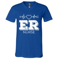 Er Nurse Gift Emergency Room Nurse Gift V-Neck T-Shirt