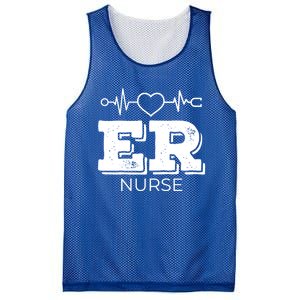 Er Nurse Gift Emergency Room Nurse Gift Mesh Reversible Basketball Jersey Tank