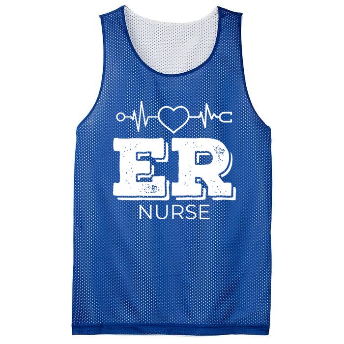 Er Nurse Gift Emergency Room Nurse Gift Mesh Reversible Basketball Jersey Tank