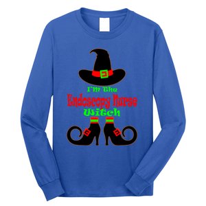 Endoscopy Nurse Gift Halloween Witch Hat Nursing Gift Long Sleeve Shirt