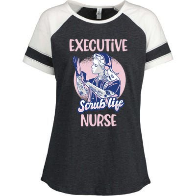 Executive Nursing Gift Enza Ladies Jersey Colorblock Tee