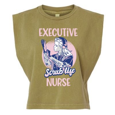 Executive Nursing Gift Garment-Dyed Women's Muscle Tee