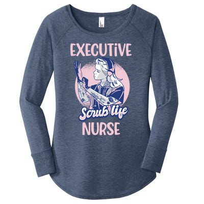 Executive Nursing Gift Women's Perfect Tri Tunic Long Sleeve Shirt