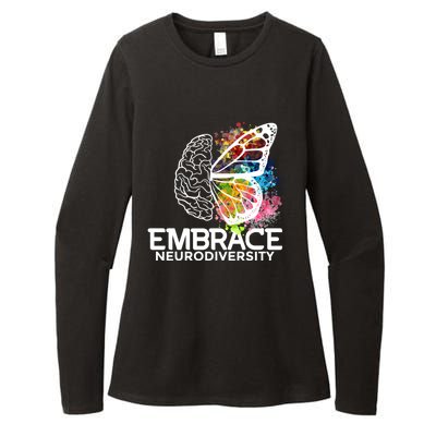 Embrace Neurodiversity Gift Adhd Awareness Gift Womens CVC Long Sleeve Shirt