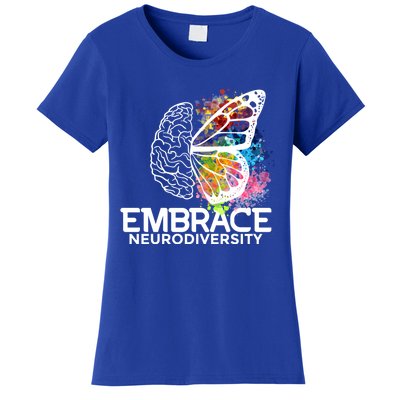 Embrace Neurodiversity Gift Adhd Awareness Gift Women's T-Shirt