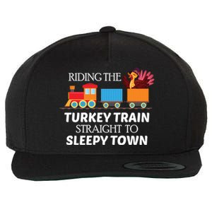 Expert Napper Gravy Lovers Turkey Feast Turkey Train Meaningful Gift Wool Snapback Cap