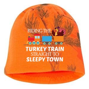 Expert Napper Gravy Lovers Turkey Feast Turkey Train Meaningful Gift Kati - Camo Knit Beanie