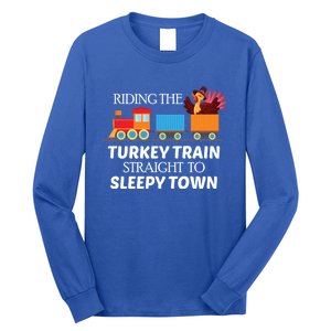 Expert Napper Gravy Lovers Turkey Feast Turkey Train Meaningful Gift Long Sleeve Shirt