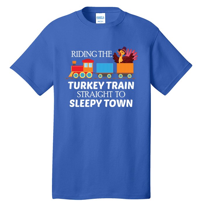 Expert Napper Gravy Lovers Turkey Feast Turkey Train Meaningful Gift Tall T-Shirt