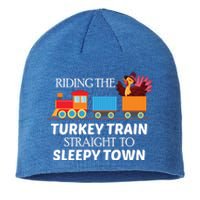 Expert Napper Gravy Lovers Turkey Feast Turkey Train Meaningful Gift Sustainable Beanie