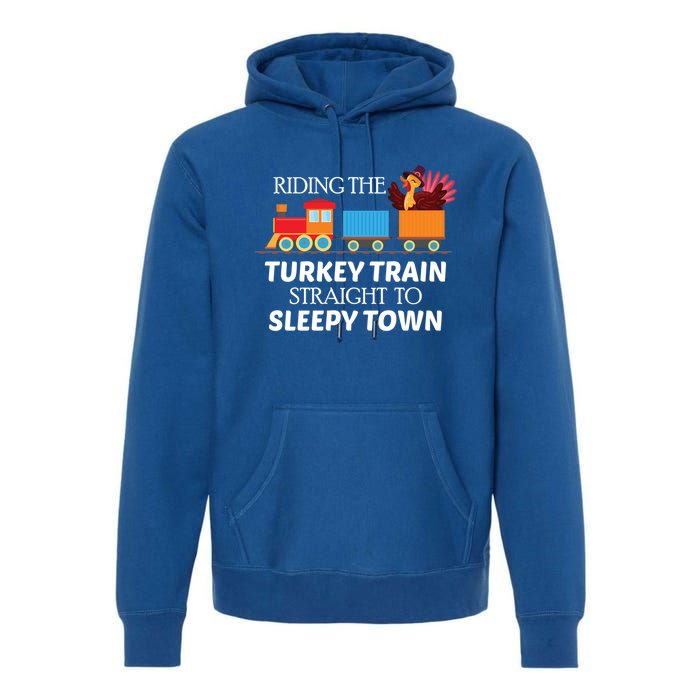 Expert Napper Gravy Lovers Turkey Feast Turkey Train Meaningful Gift Premium Hoodie