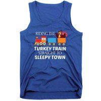 Expert Napper Gravy Lovers Turkey Feast Turkey Train Meaningful Gift Tank Top