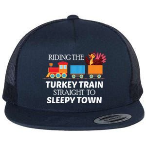 Expert Napper Gravy Lovers Turkey Feast Turkey Train Meaningful Gift Flat Bill Trucker Hat