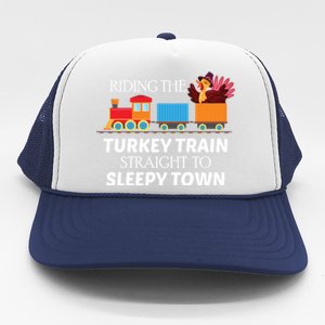 Expert Napper Gravy Lovers Turkey Feast Turkey Train Meaningful Gift Trucker Hat